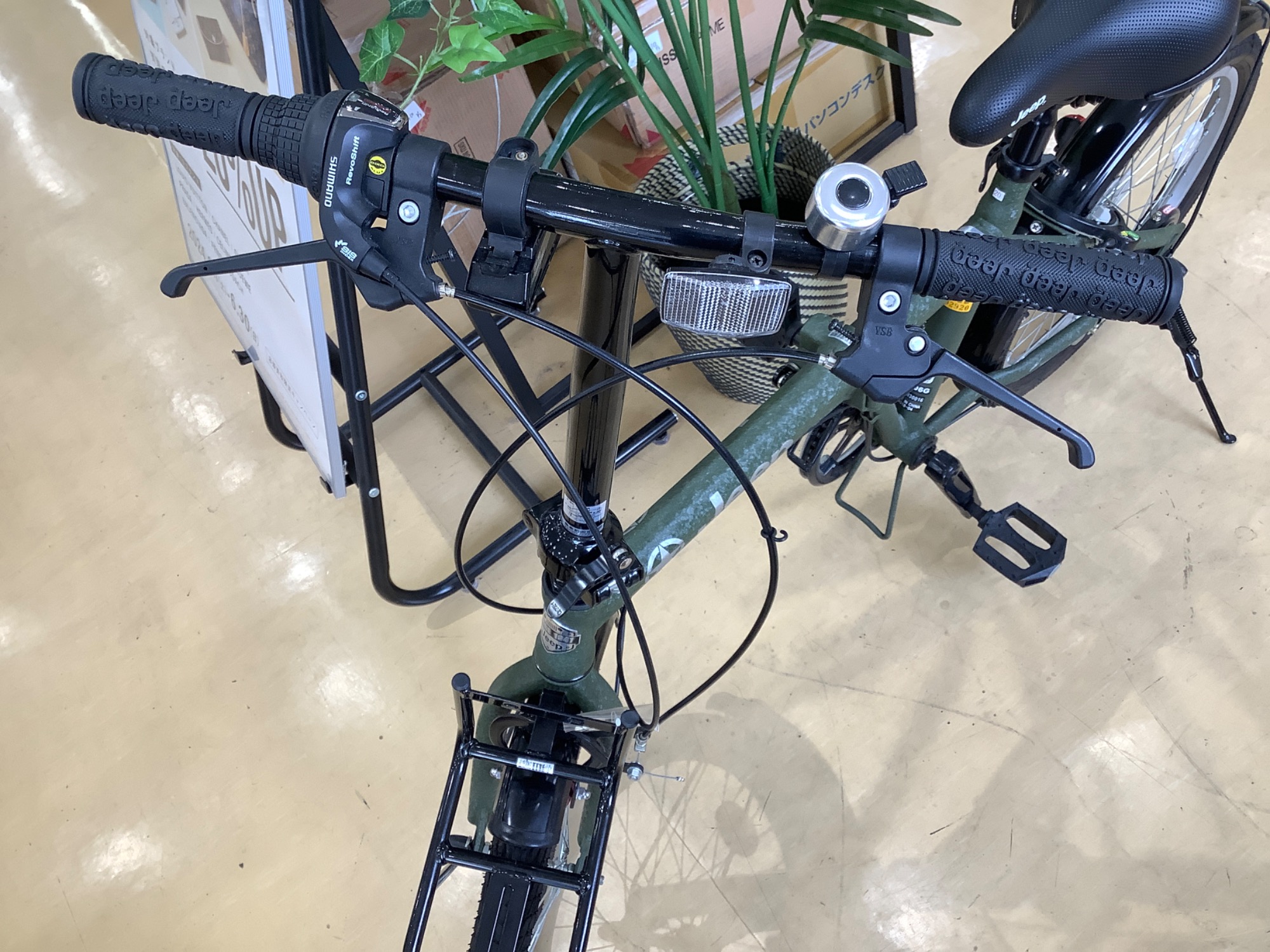 JEEP 激しい 折りたたみ自転車