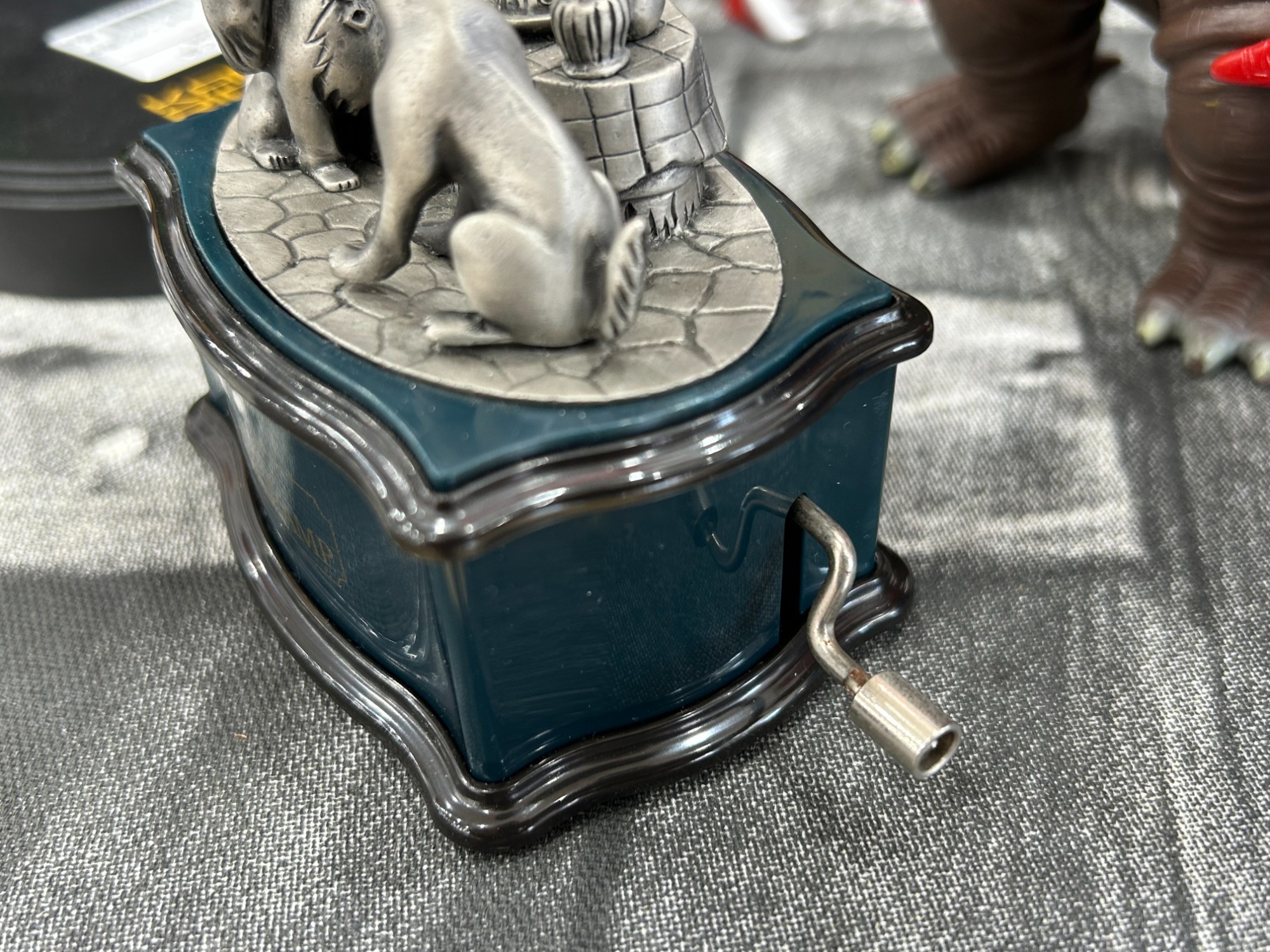 わんわん物語　オルゴール わんわん物語 オルゴールボックス 1970年代 ヴィンテージ レディ