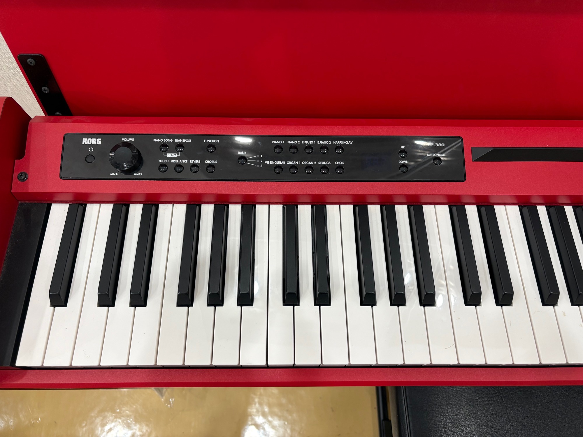 【ジャンク品】KORG 電子ピアノ LP– 350RD レッド 真っ赤な電子ピアノ KORG LP-350 | 雑貨と音楽とGoods