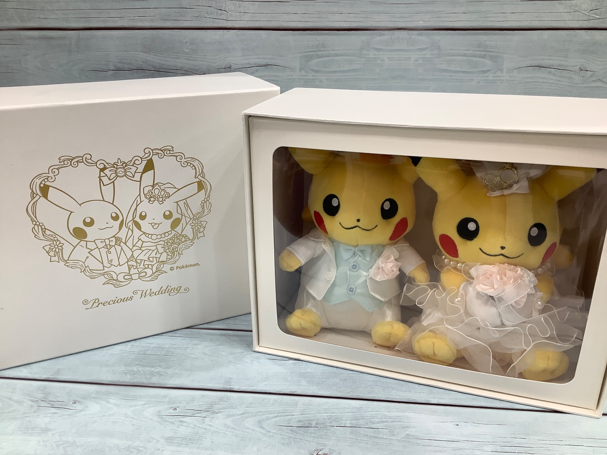 Pokemon Center Precious Wedding ペアピカチュウ 入荷いたし
