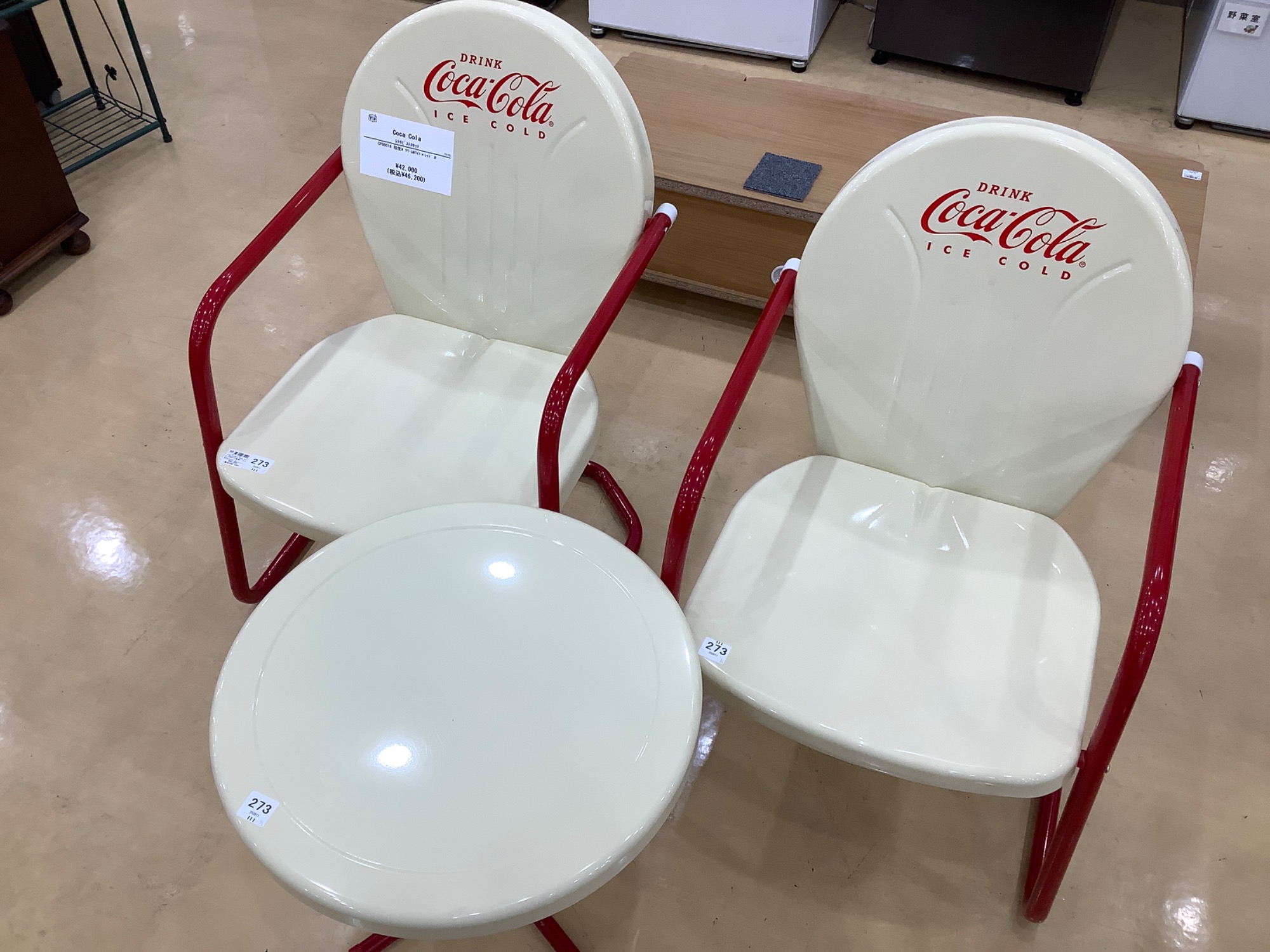 coca cola（コカコーラ）レトロビストロセット入荷いたしました