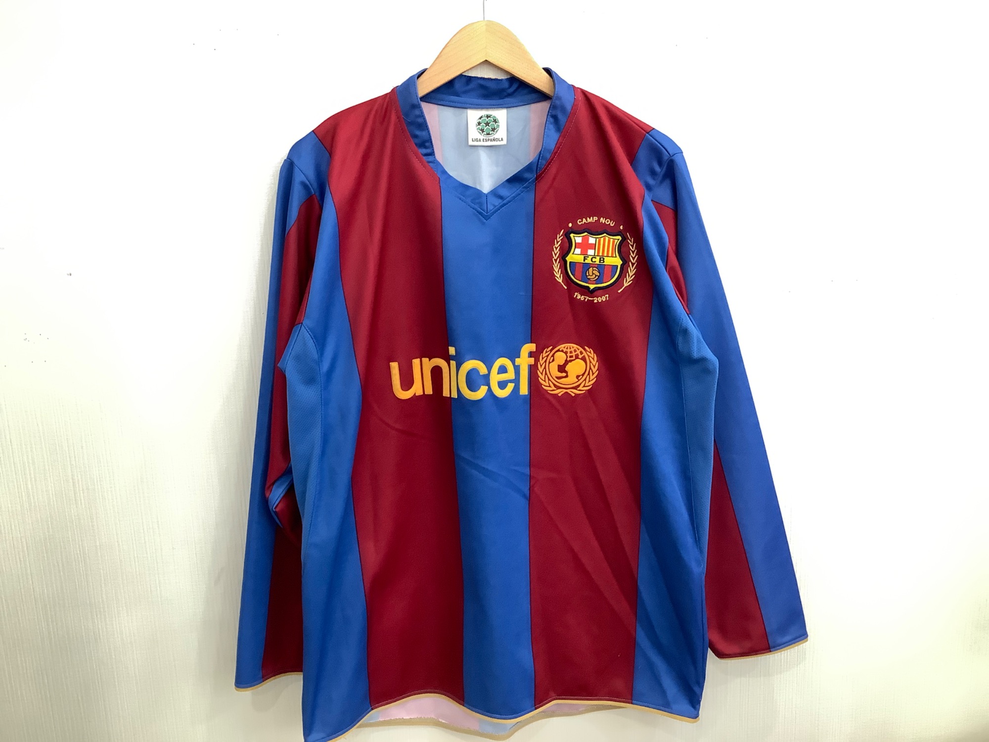 [希少] FCバルセロナ キャプテン翼 大空翼モデルユニフォーム 2+8 希少] FCバルセロナ キャプテン翼 大空翼モデルユニフォーム 2+8