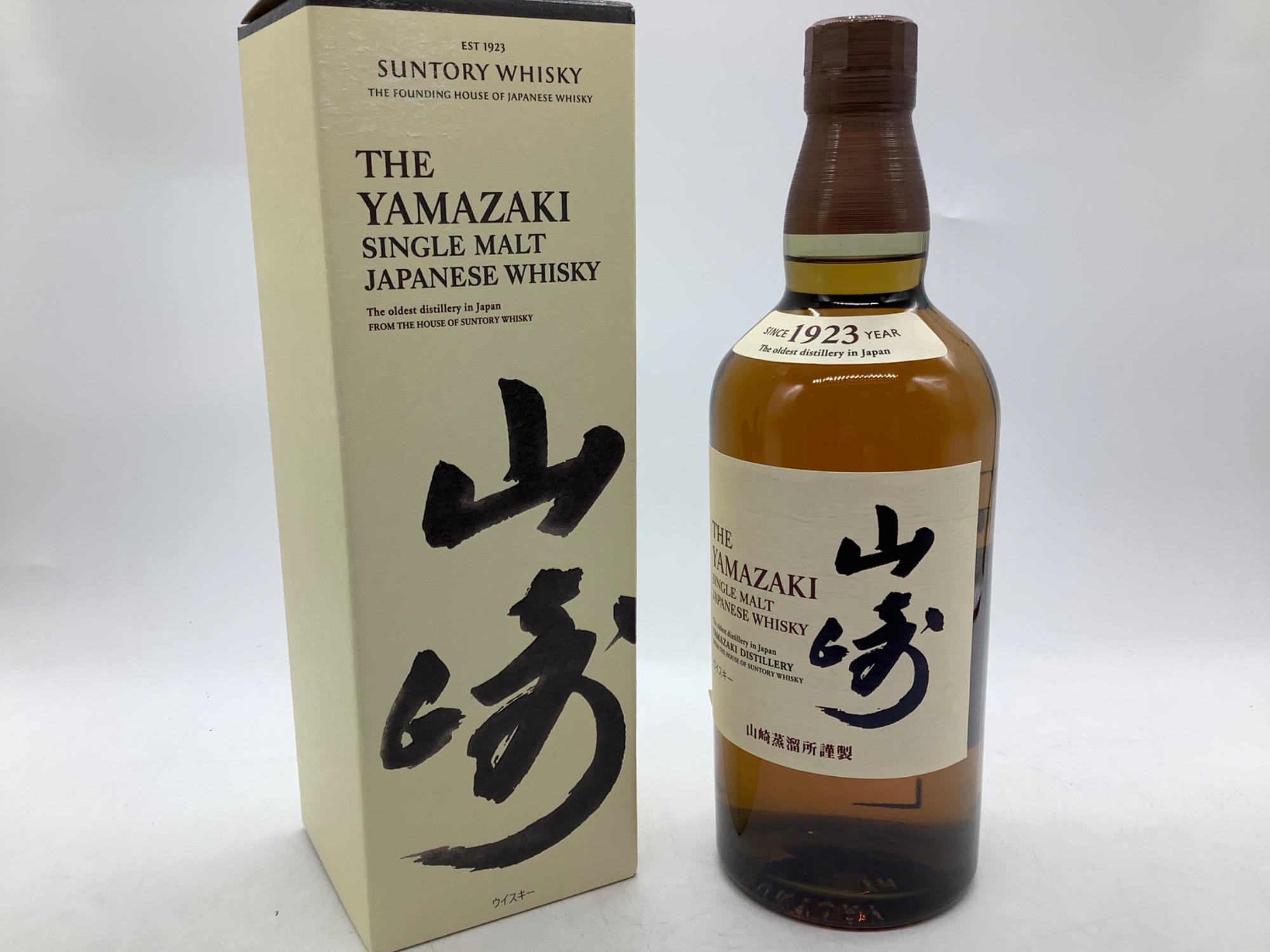サントリー 山崎 シングルモルト 700ml ウィスキー 入荷いたしました