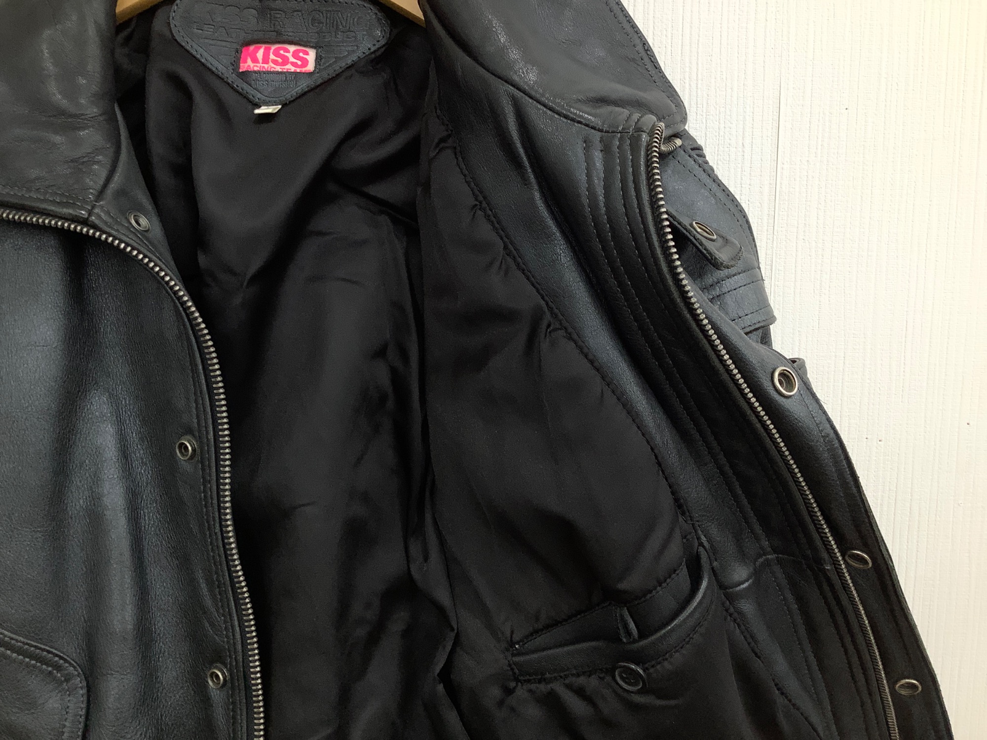 KISS RACING (キスレーシング）ダブルライダースジャケット 入荷いたし