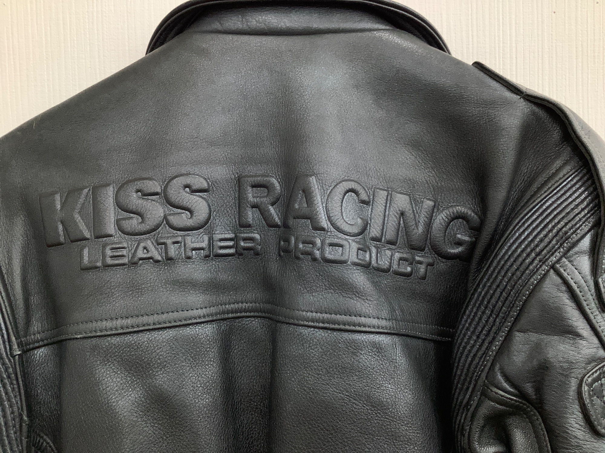 貴重　当時物　キッスレーシングジャケット　МサイズですがＬでも余裕あります。 貴重 当時物 キッスレーシングジャケット МサイズですがLでも余裕