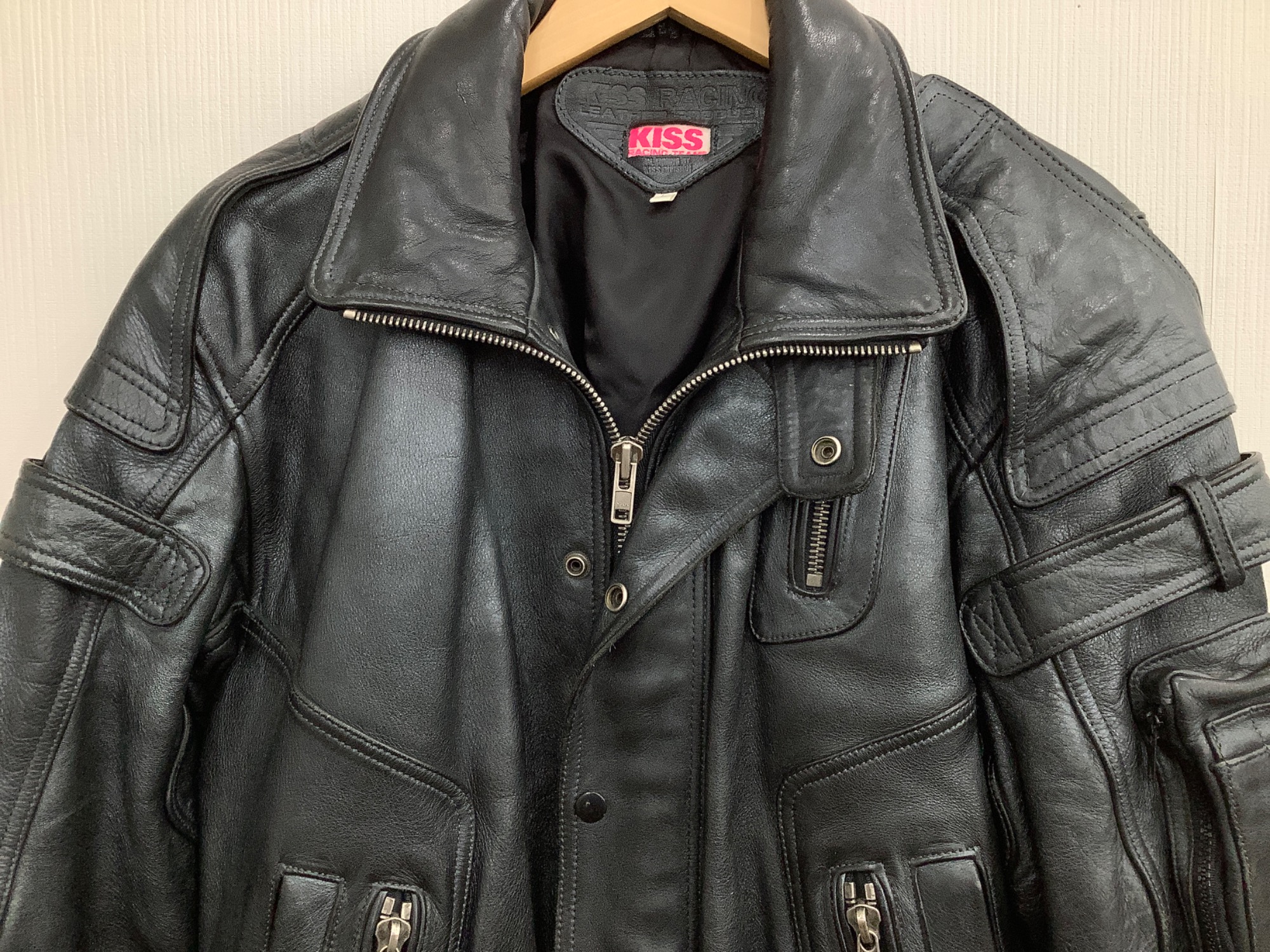 KISS RACING (キスレーシング）ダブルライダースジャケット 入荷いたし