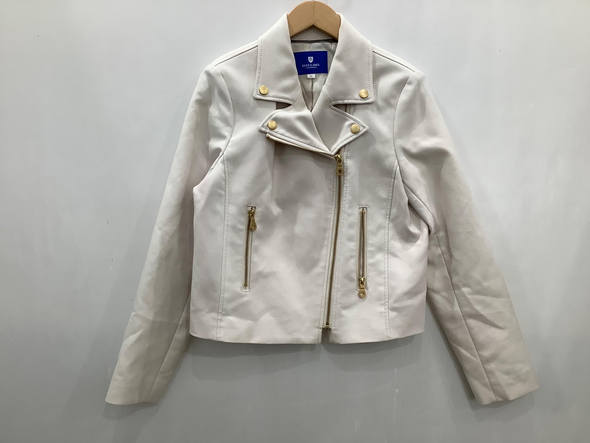 BLUE LABEL CRESTBRIDGE】ダブルライダースジャケット 買取入荷しま