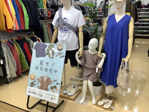 夏物衣類のワンピース