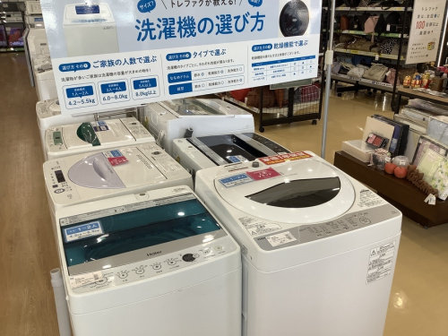 洗濯機の冷蔵庫