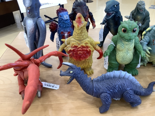 レトロ雑貨のソフビ