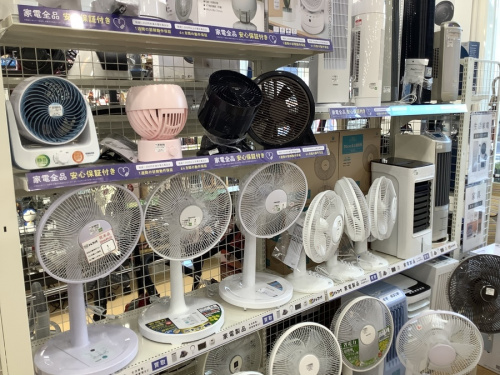 扇風機のサーキュレーター