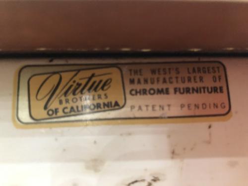 アンティーク家具のVIRTUE　CHROME　FURNITURE