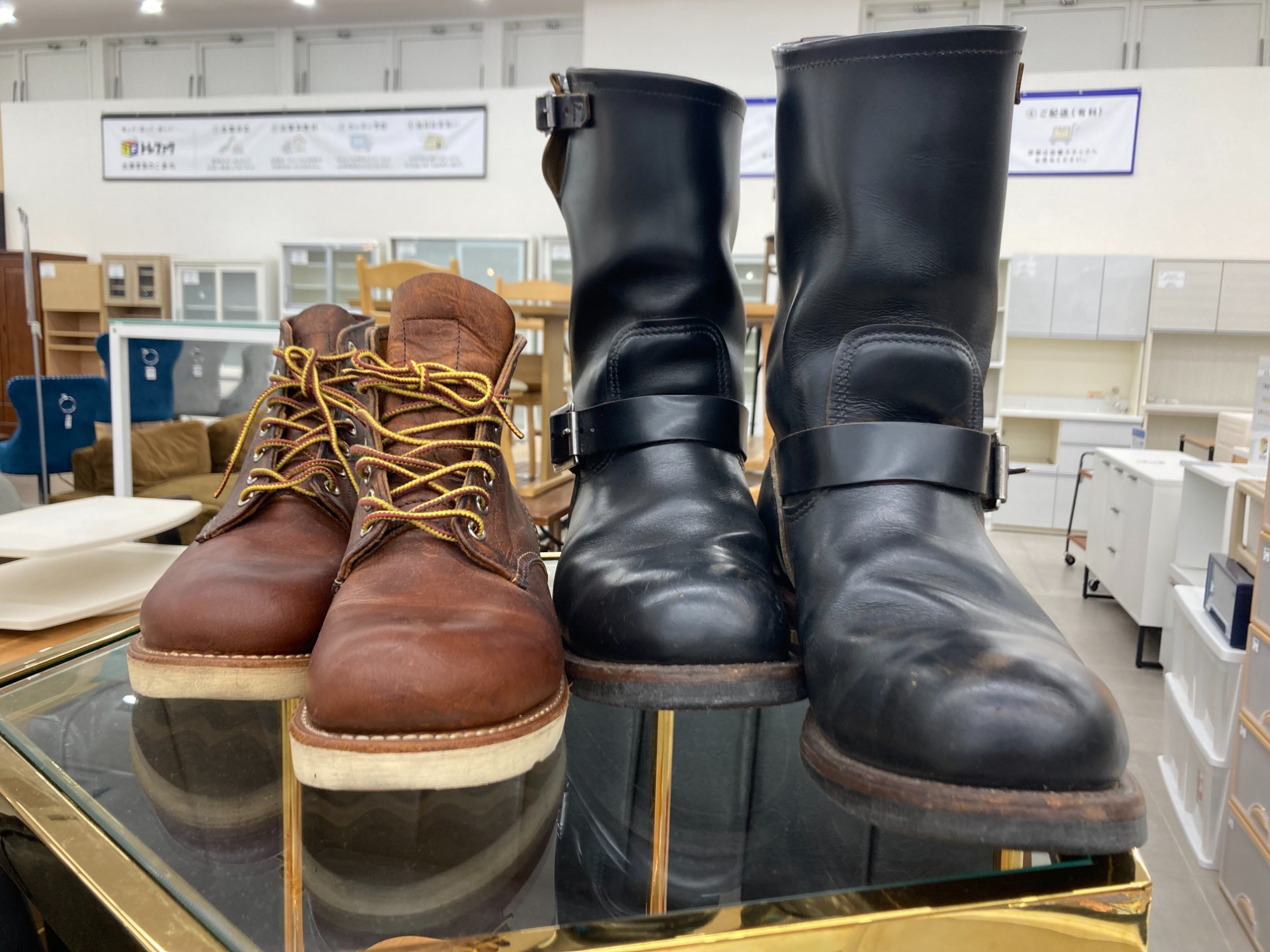 レッドウィング／RED WING エンジニアブーツ シューズ 靴 メンズ