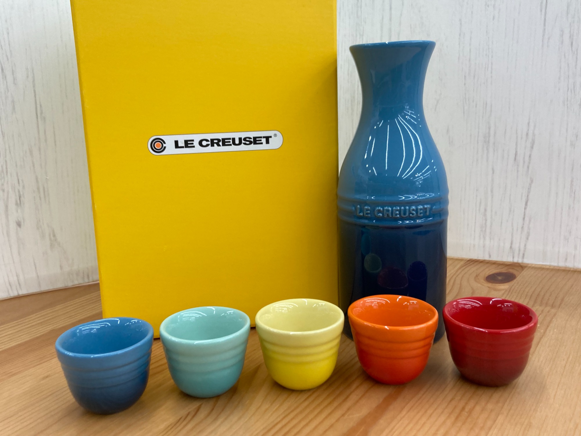 【未使用】ル・クルーゼ　LE CREUSET トリベット　ブルー Le Creuset（ル・クルーゼ） ベビー キッズ 子ども用 離乳食 公式