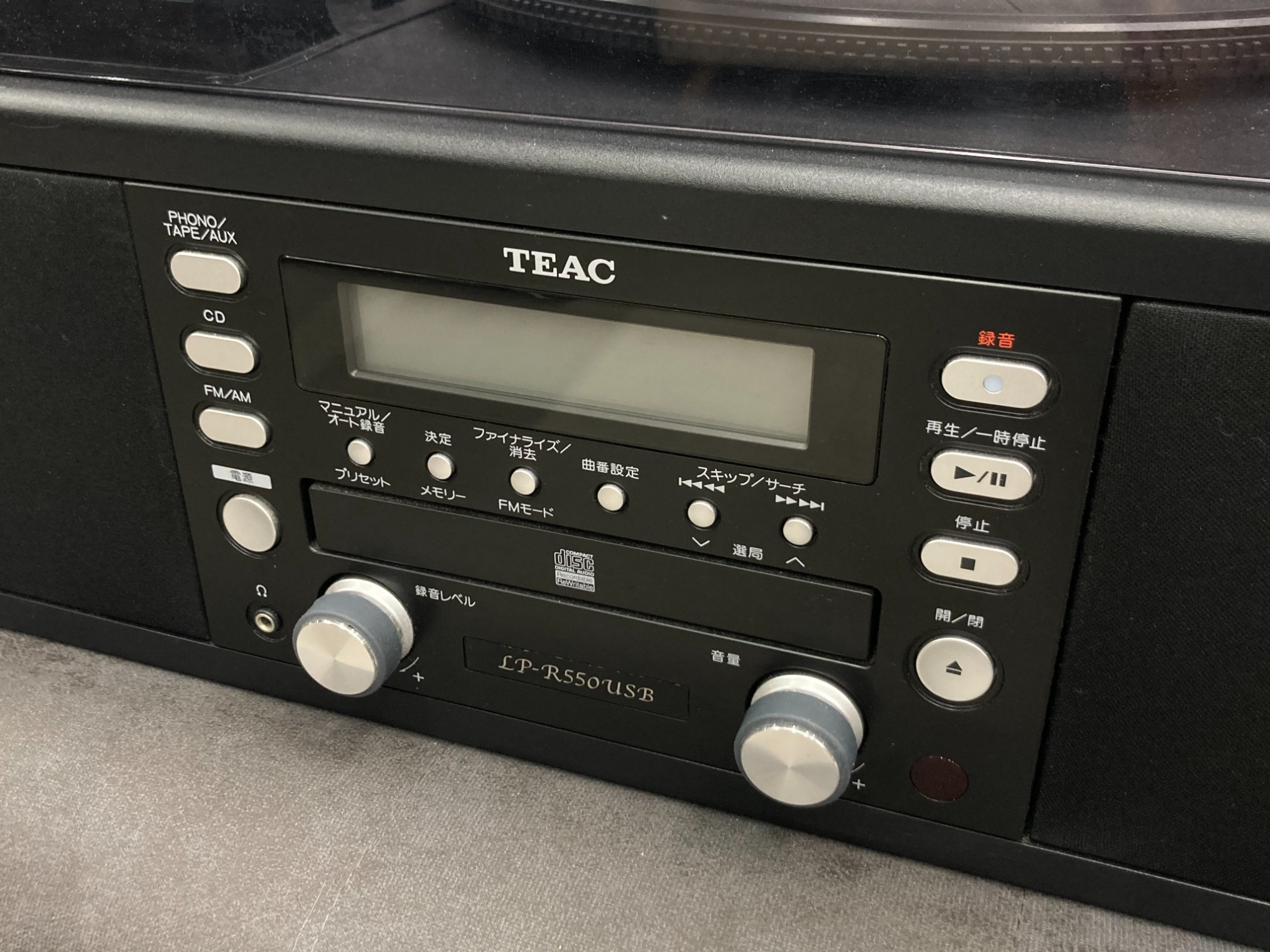 送料込! レトロ TEAC カセットプレイヤー A-360 テアック TEAC A-360 Cassette Deck Junk and Parts with Instruction