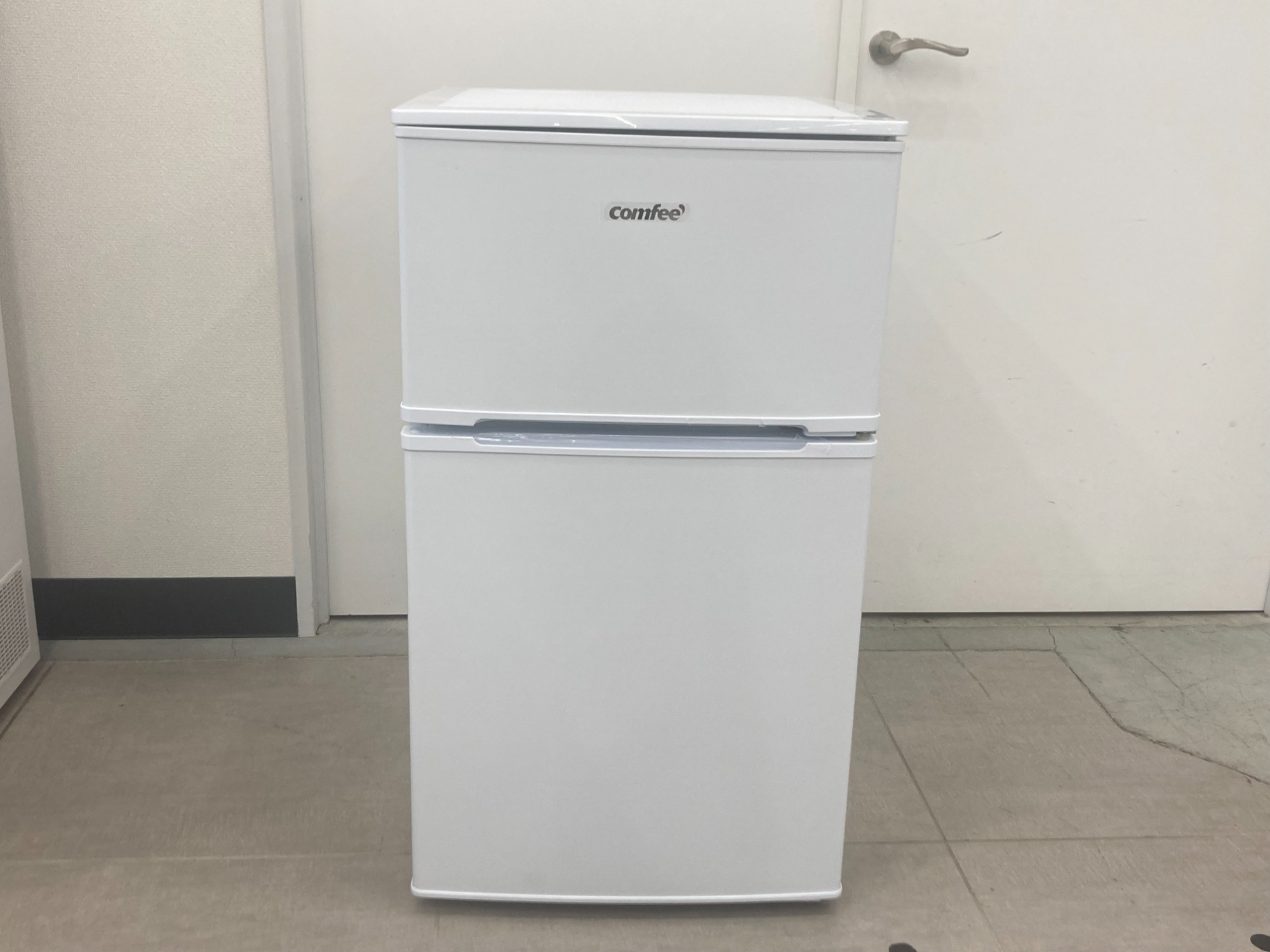 新品未使用　Comfee コンフィー　90L 2ドア冷蔵庫　ホワイト 未使用】Comfee（コンフィー）の90Lの2ドア冷蔵庫をご紹介いたし