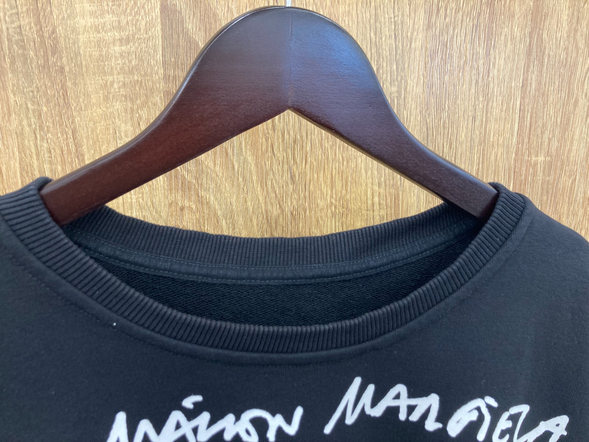 mm6 maison margiela 19aw ダブル レイヤード スウェット MM6 - MM6 MAISON MARGIELA ダブル レイヤード トップの通販 by