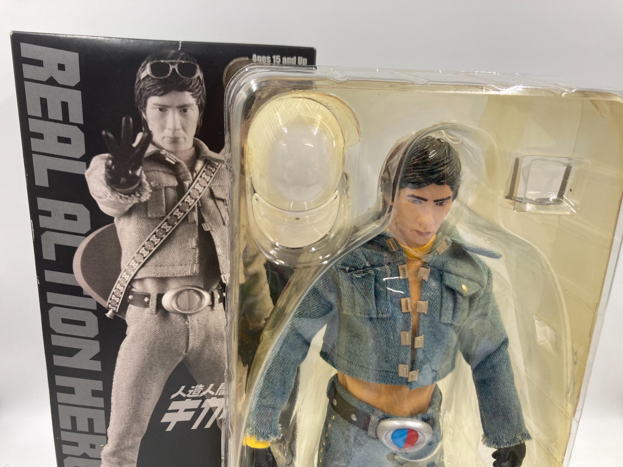 MEDICOMTOY社の人造人間キカイダー(ジロー)のフィギュアをご紹介いたし