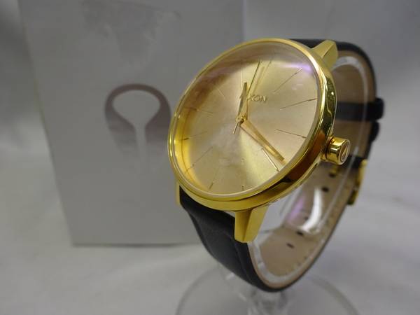 【希少品・稼働品】NIXON×スピリットファイアコラボ ゴールド腕時計 NIXON ニクソン THE TIME TELLER×SPITFIRE スピットファイアー