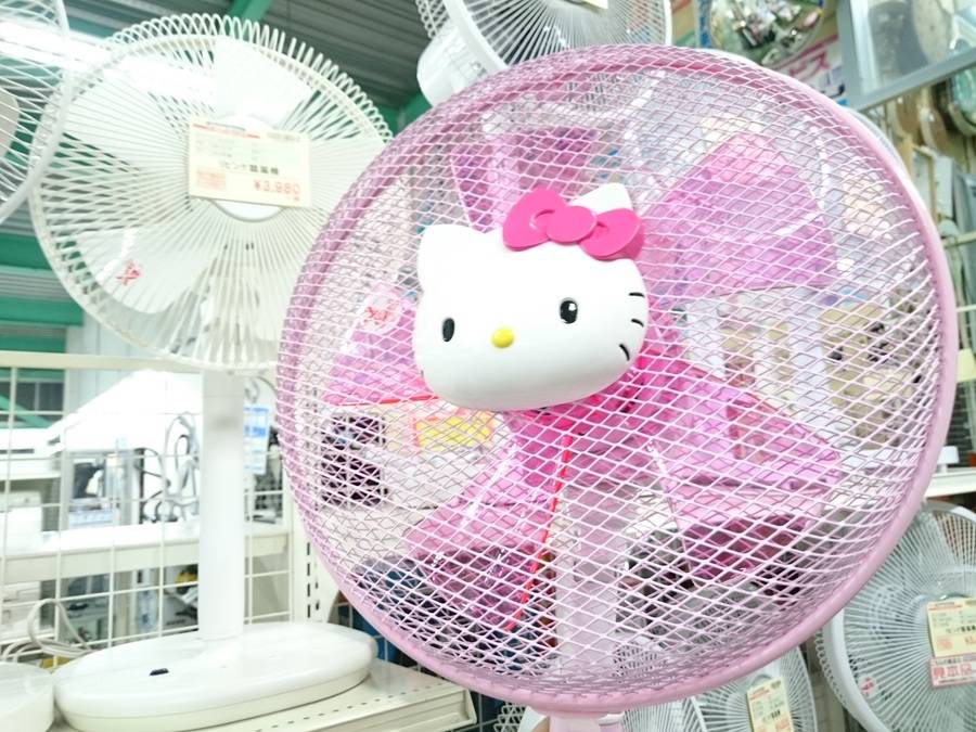 キティ扇風機買取入荷!!【草加店】｜2017年06月19日｜リサイクル