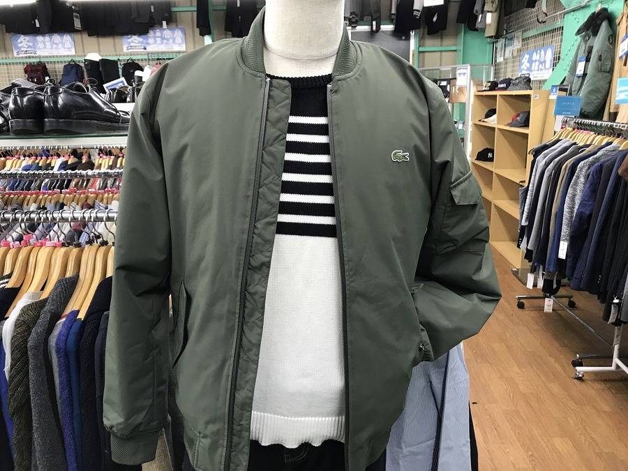 LACOSTEのMA-1が新入荷！！【草加店】｜2018年01月06日｜リサイクル  