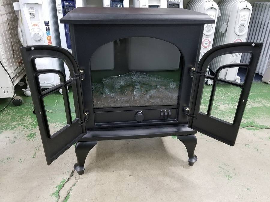山善 暖炉型ヒーター(YDH-SL10P)が入荷です！！【草加店】｜2018年12月