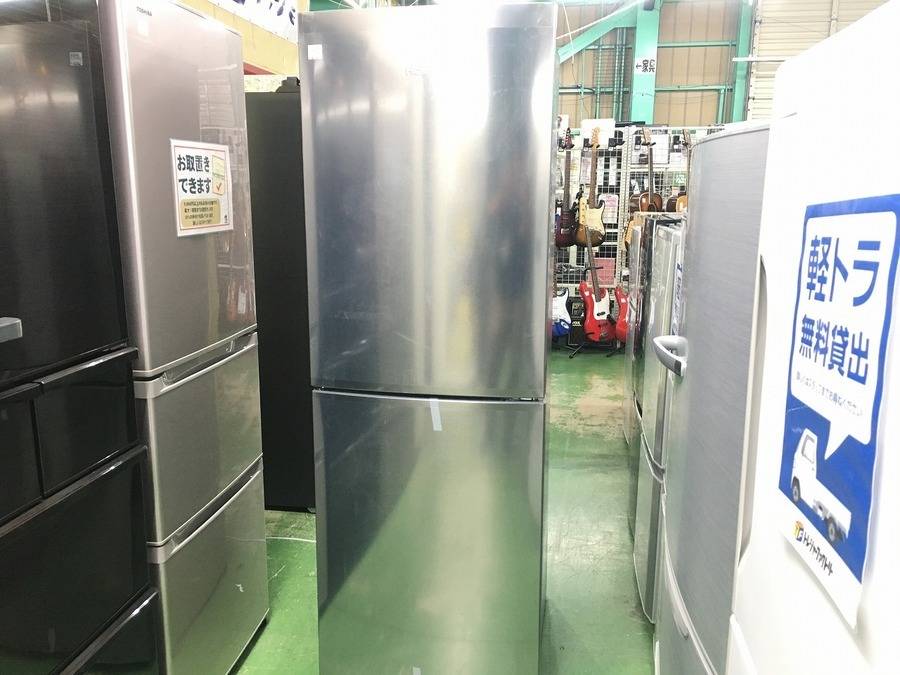 Haier 2ドア冷蔵庫(JR-NF270B(S))が新入荷です！！【草加店】｜2018年 
