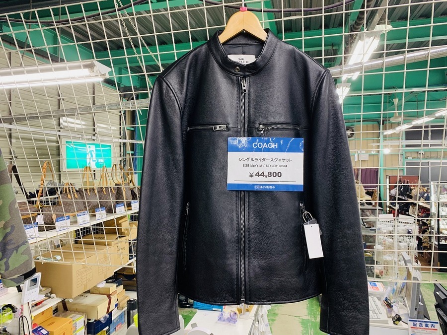 COACH ライダースジャケット 入荷しました!【草加店】|2019年 COACH ライダースジャケット 入荷しました!【草加店】|2019年