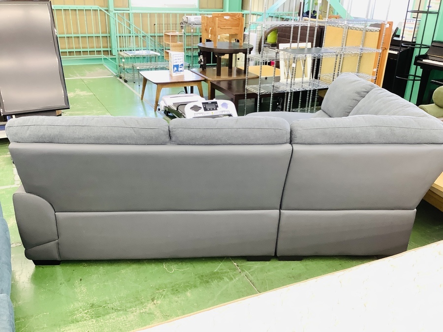 NITORI(ニトリ)カウチソファ ダークグレー 入荷しました！！【草加店】 [2021.01.09発行]｜リサイクルショップ トレジャー