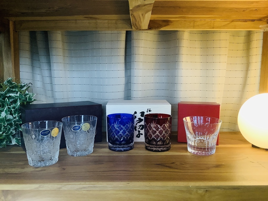 Baccarat（バカラ）BOHEMIA（ボヘミア）江戸切子 グラス3点入荷しま