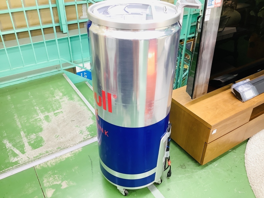 げんちゃんさん専用RedBull レッドブル 特大 冷蔵庫 缶型 レッドブル RedBull 缶型 大型冷蔵庫 キャスター付き 特大