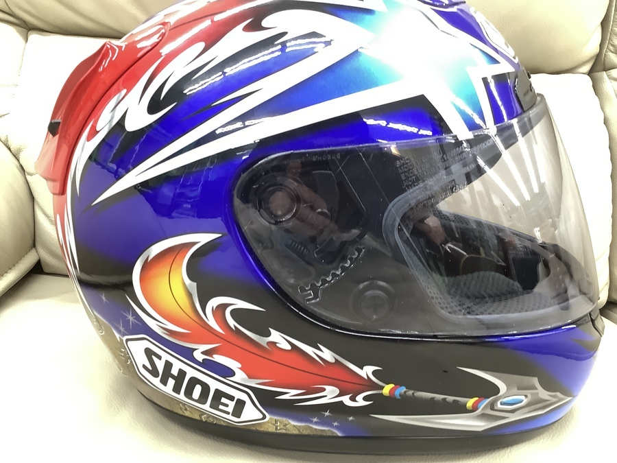 希少)ショウエイヘルメットX-8V阿部典史レプリカ(美品) - メルカリ
