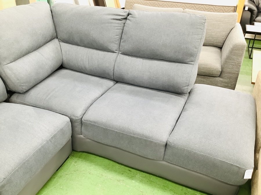 お部屋の中心に！】ニトリ 布張りカウチソファー ウォール3KD LC