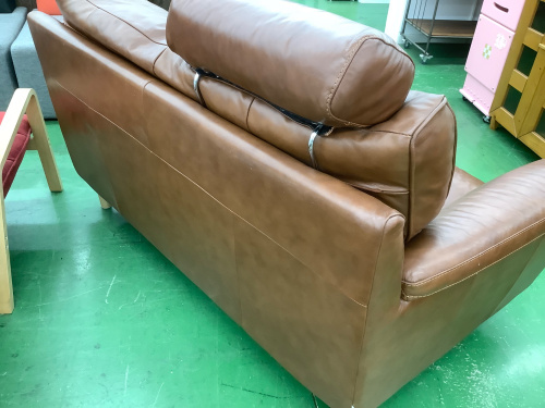 人気合皮ソファー】KEYUCA（ケユカ）2人掛けソファー入荷しました