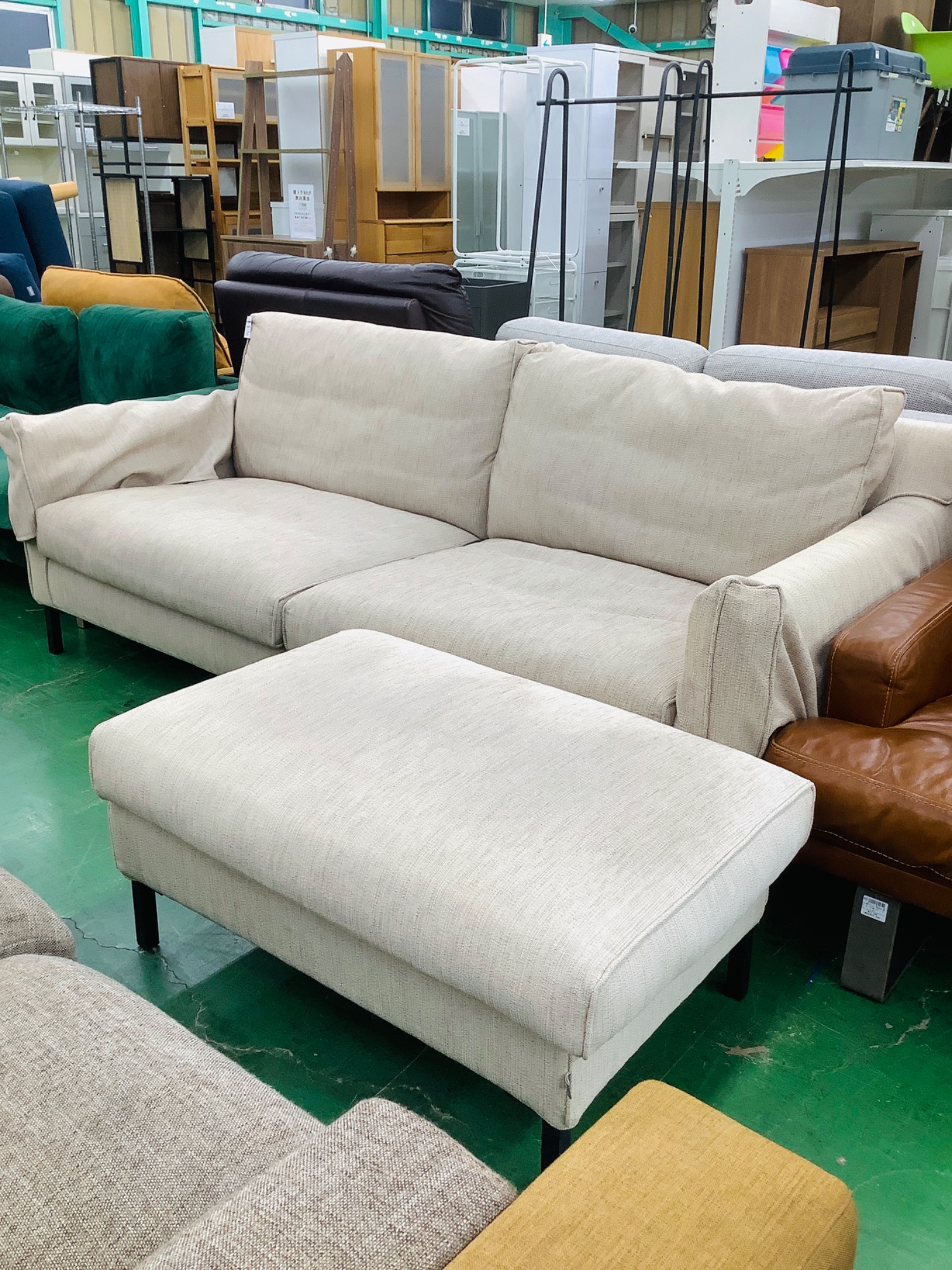 送料込み】アイラーセン eilersen 2人がけ ソファ ホワイト