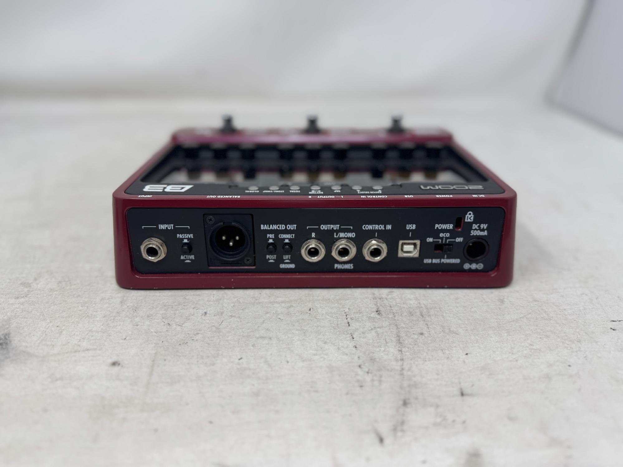 エフェクター マルチエフェクター ZOOM B3を紹介いたします！！｜2026