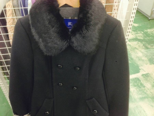 BURBERRY BLUE LABELのダブルコート