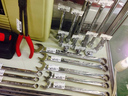 工具の大量入荷