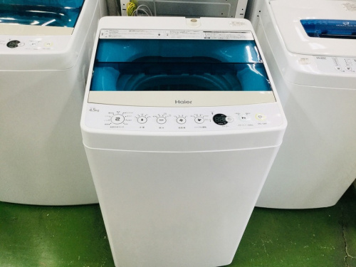 洗濯機の新生活