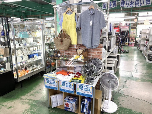 夏物家電のレディースファッション