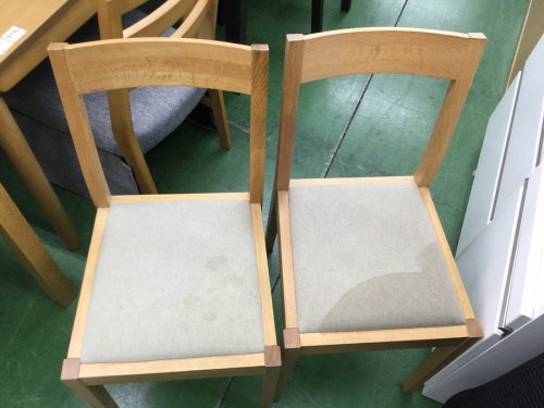ダイニング3点セットの無印良品