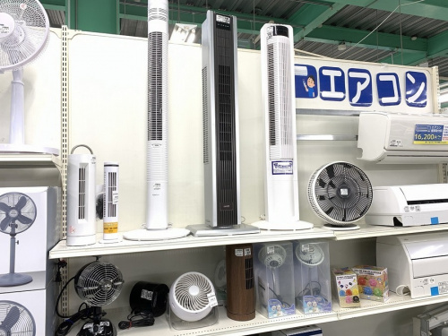 扇風機の夏物家電
