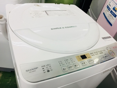 家事家電の洗濯機