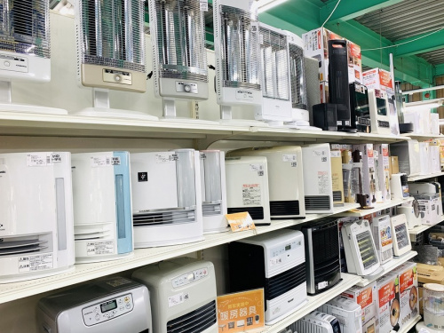 燃焼系暖房器具の石油ファンヒーター