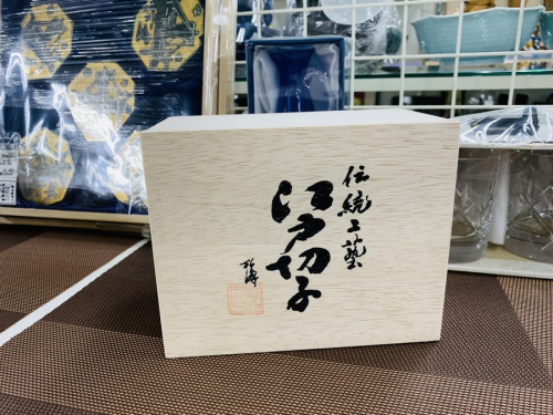 和食器の江戸切子