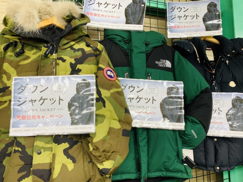ダウンジャケットのCANADA GOOSE