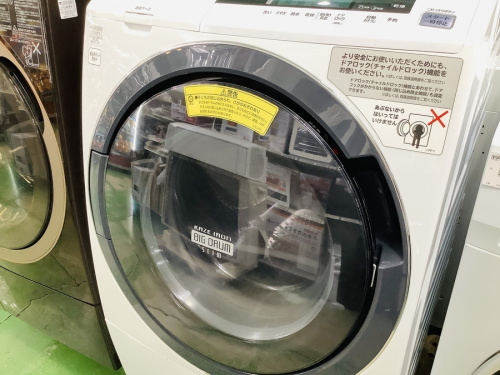 生活家電の洗濯乾燥機