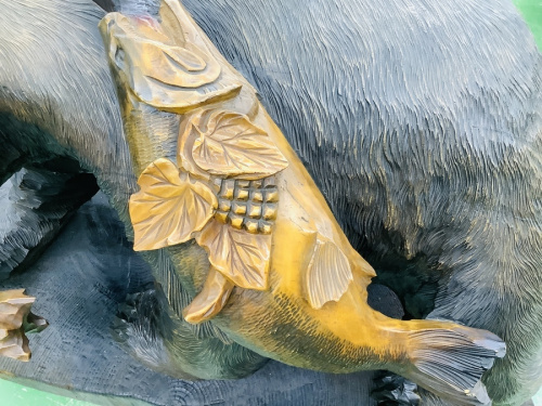 木彫りの熊