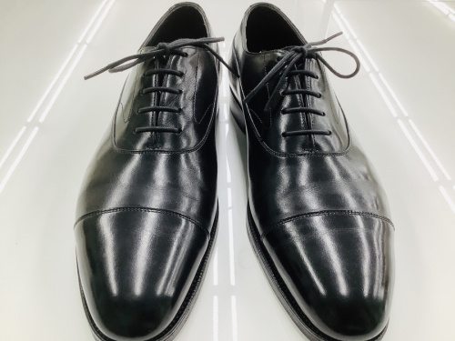 シューズのストレートチップシューズ