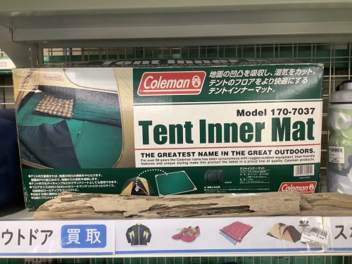 アウトドアのマット
